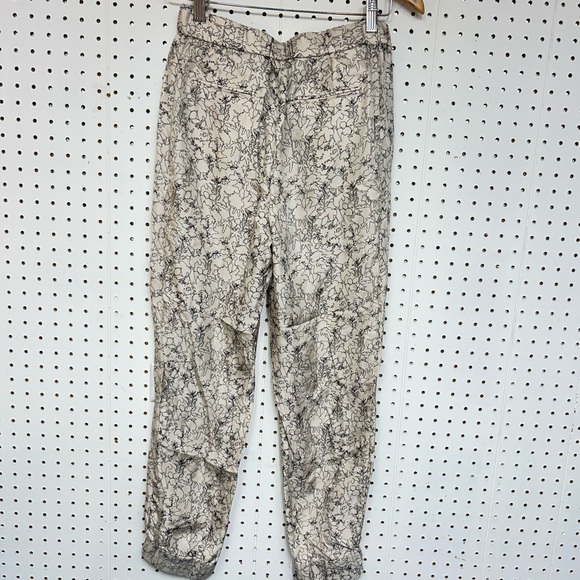 rag & bone  Alfred Printed Silk Pants - Picture 3 of 5
